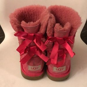 Pink Bailey Bow Uggs